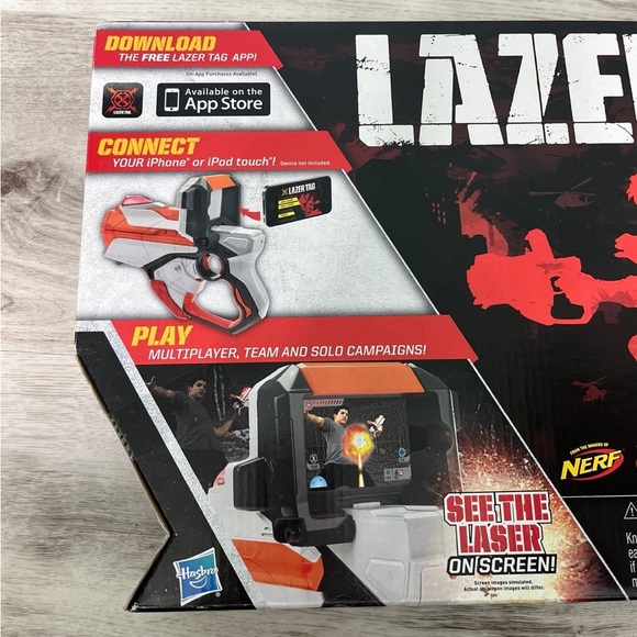 Hasbro Lazer Tag Single Live Action Blaster Pack - Picture 3 of 6